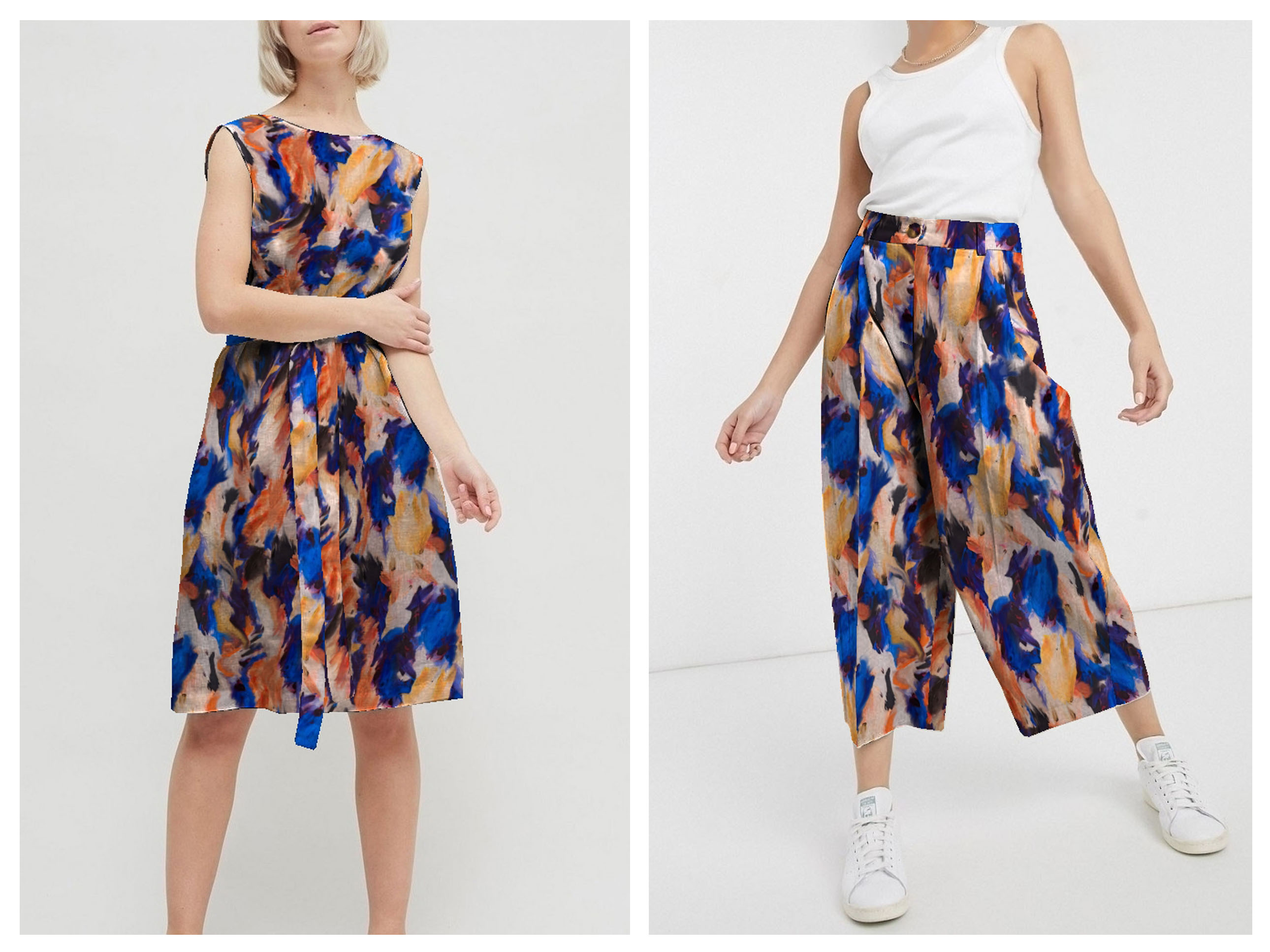 Ткань Платьевая  29695 6