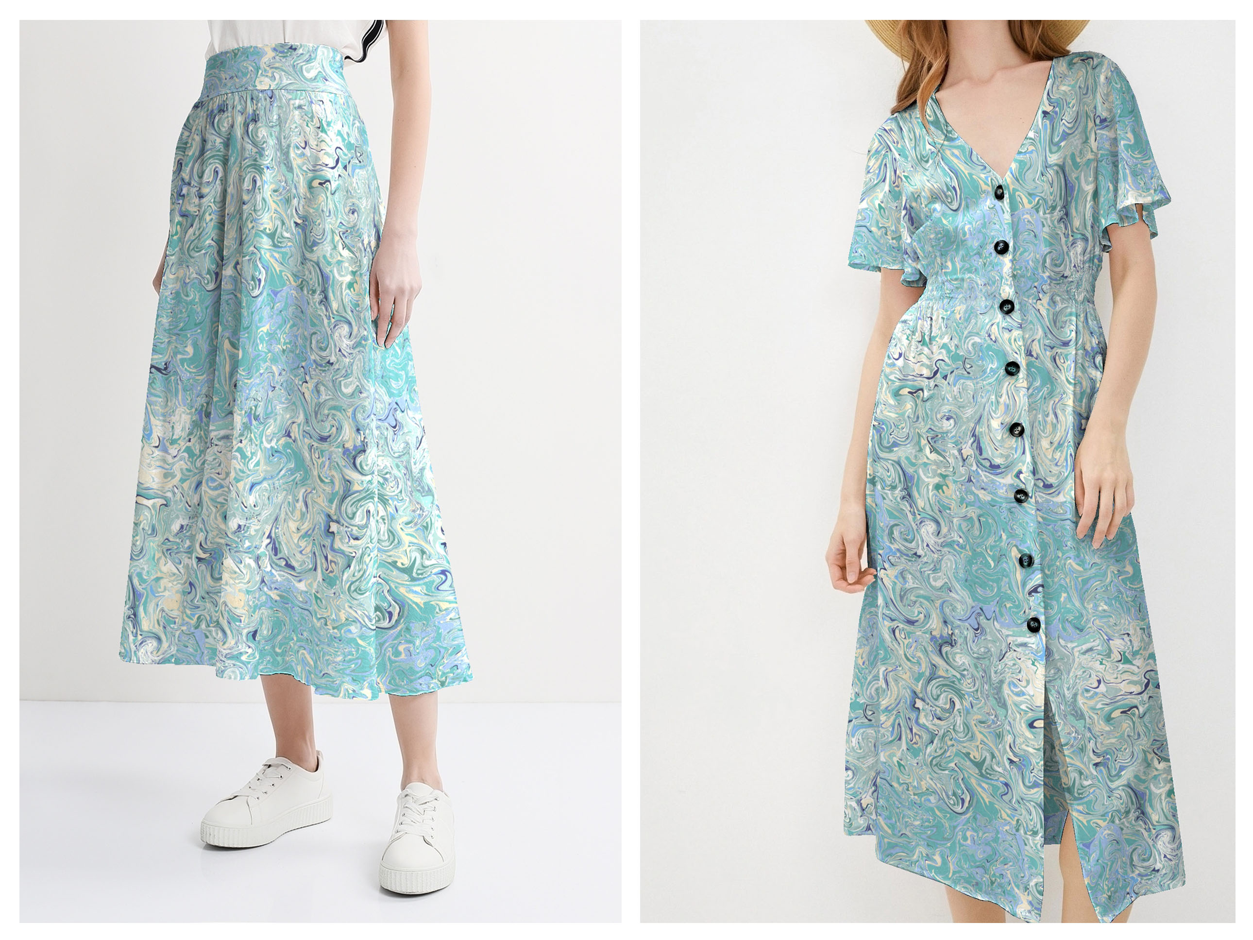 Ткань Платьевая  29739 6