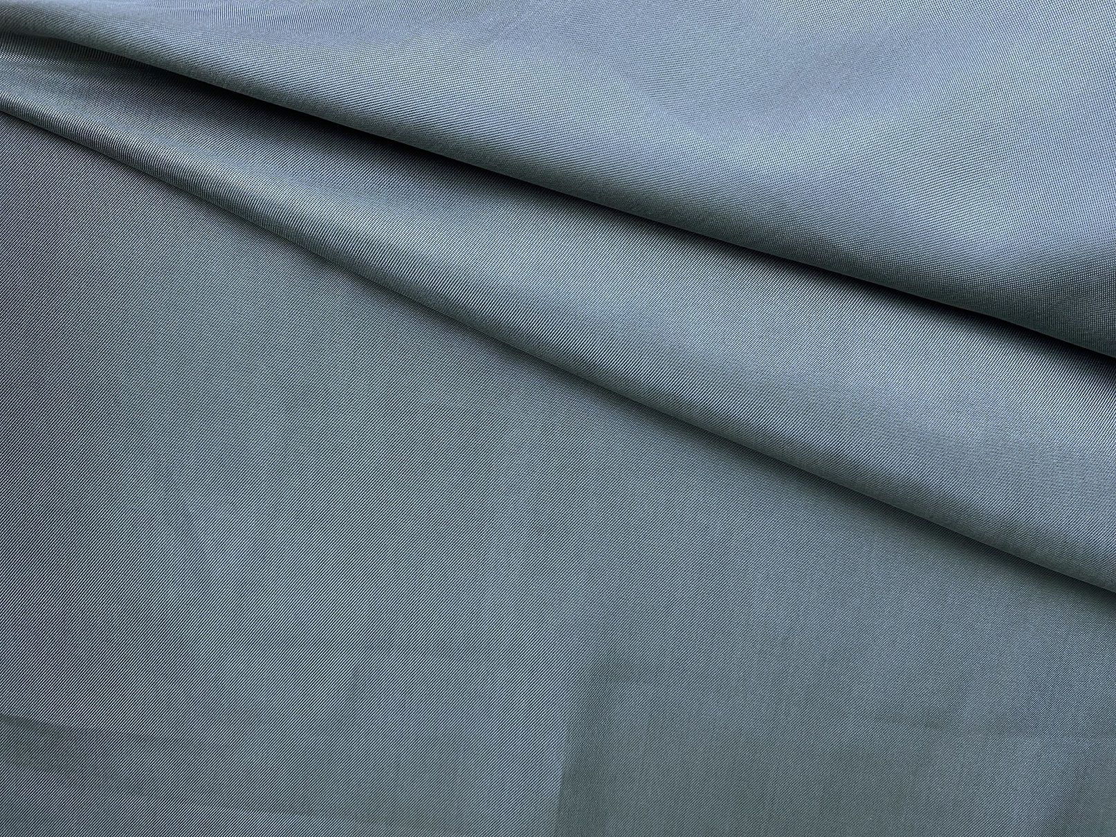 Ткань Вискоза серого цвета однотонная  17326 1