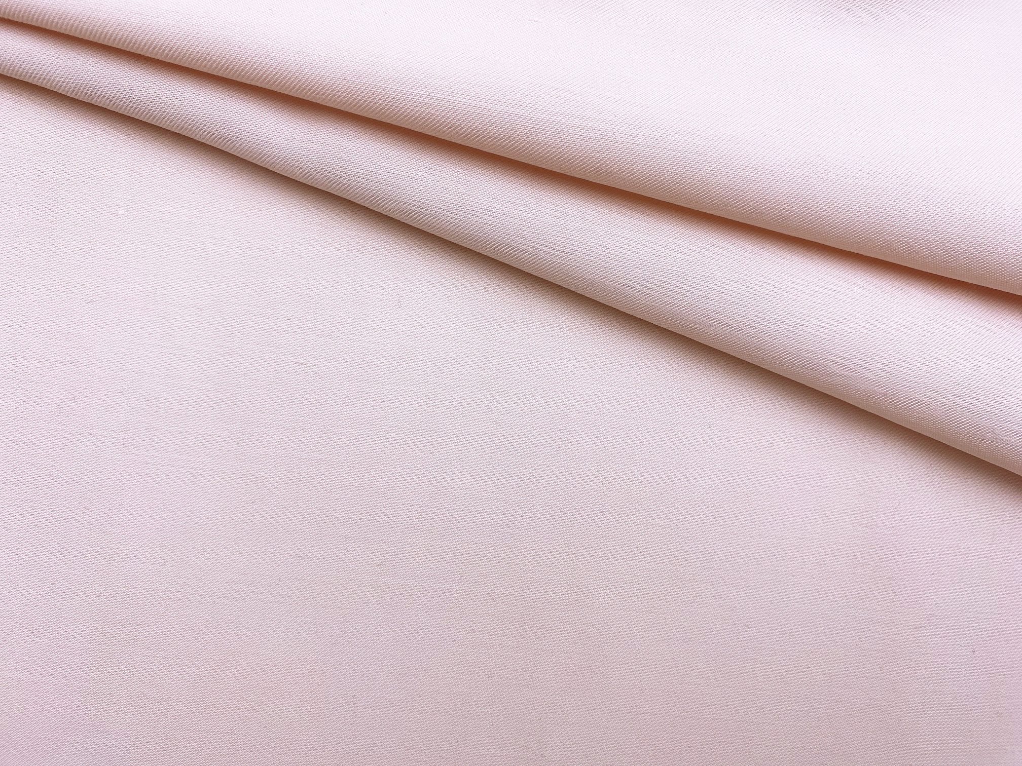 Ткань Твил персикового цвета однотонная 17354 1