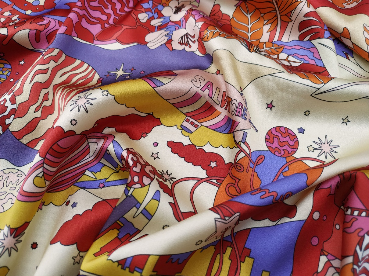 Ткань Шёлк  42493 2