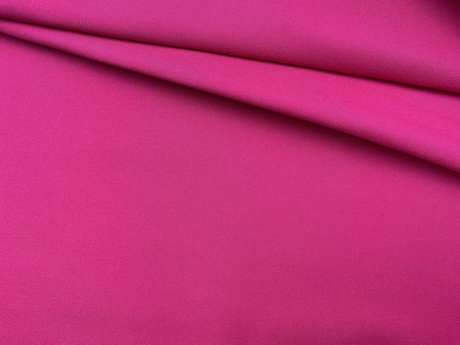 Ткань Хлопок  розового цвета однотонная 16822 1