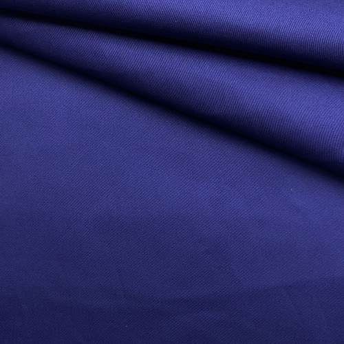 Ткань Хлопок сине-фиолетового цвета однотонная 16846
